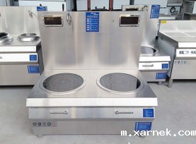 双眼电磁低汤灶